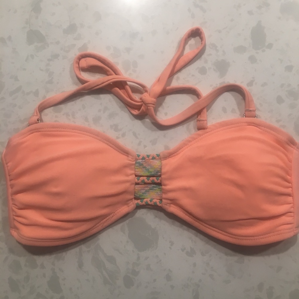 Salmon Bathing Suit Top💗🧡